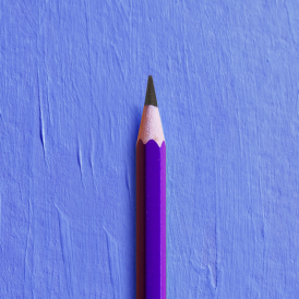 pencil purple background